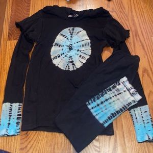 U GO GIRL. Kids Tie Dye Outfit Set. Size 8